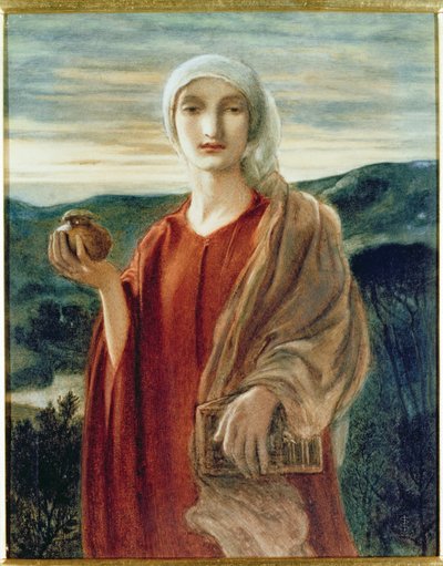 Klassieke dame door Simeon Solomon